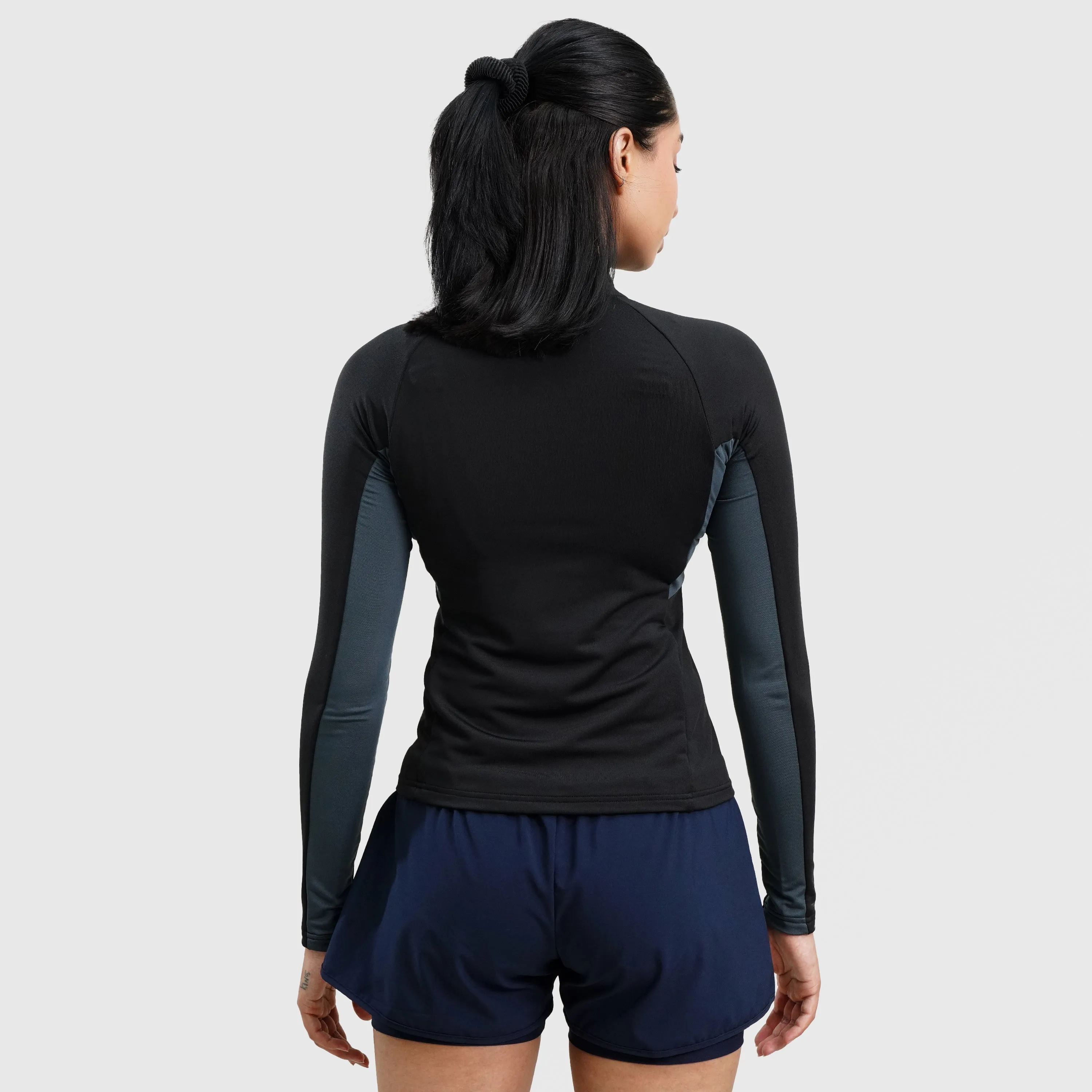 0.2 GA Half Zip Top (Black)