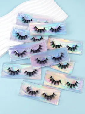 10 Pair Eyelashes Set