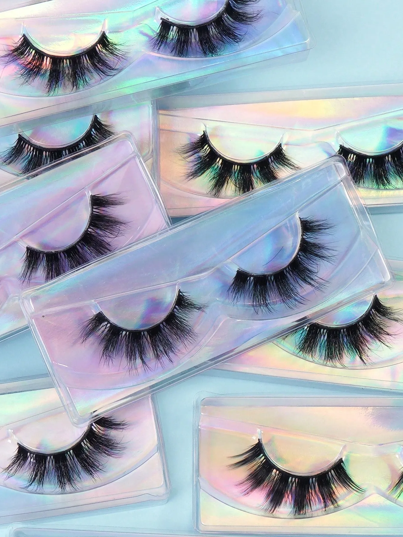 10 Pair Eyelashes Set