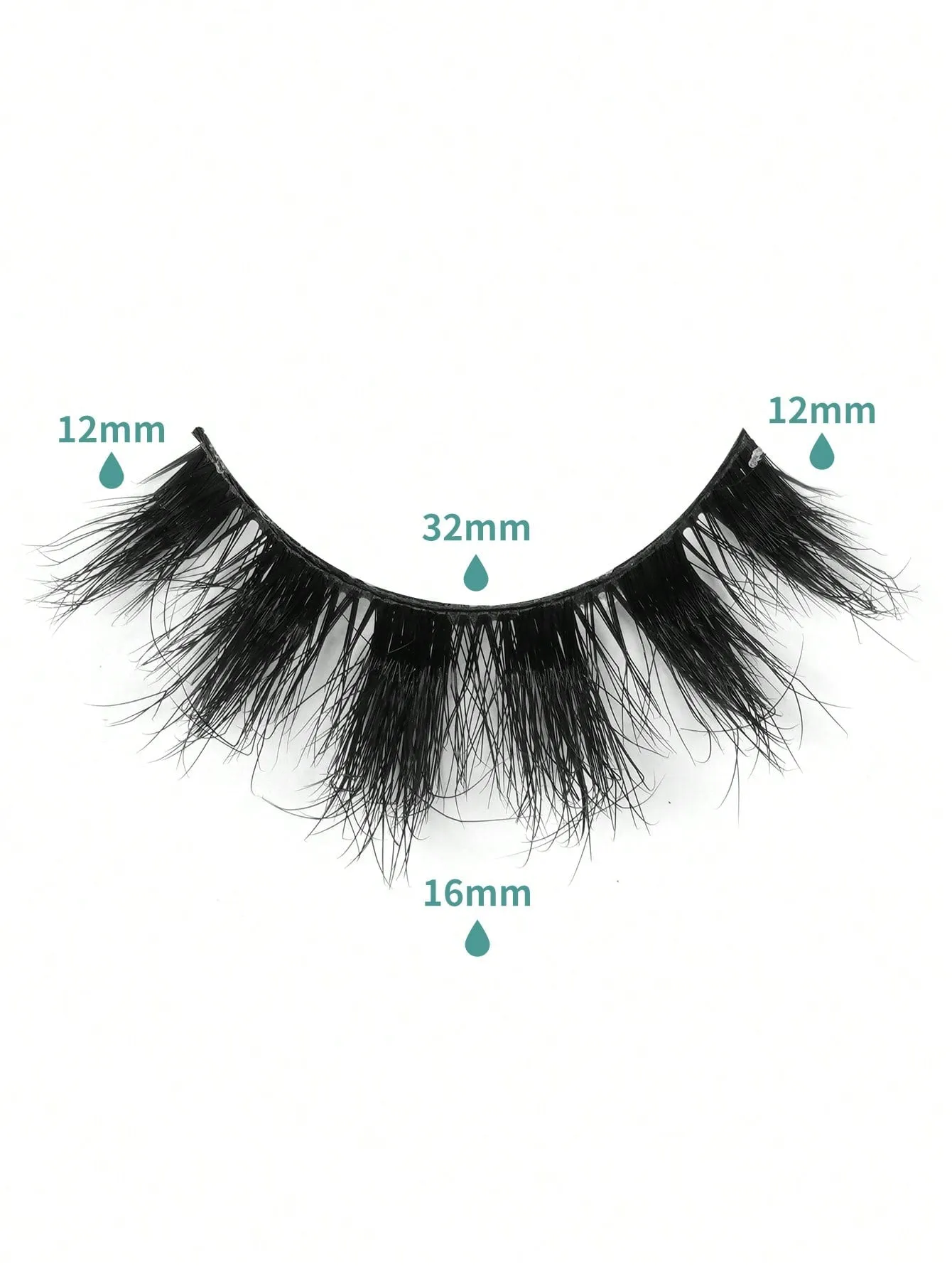 10 Pair Eyelashes Set