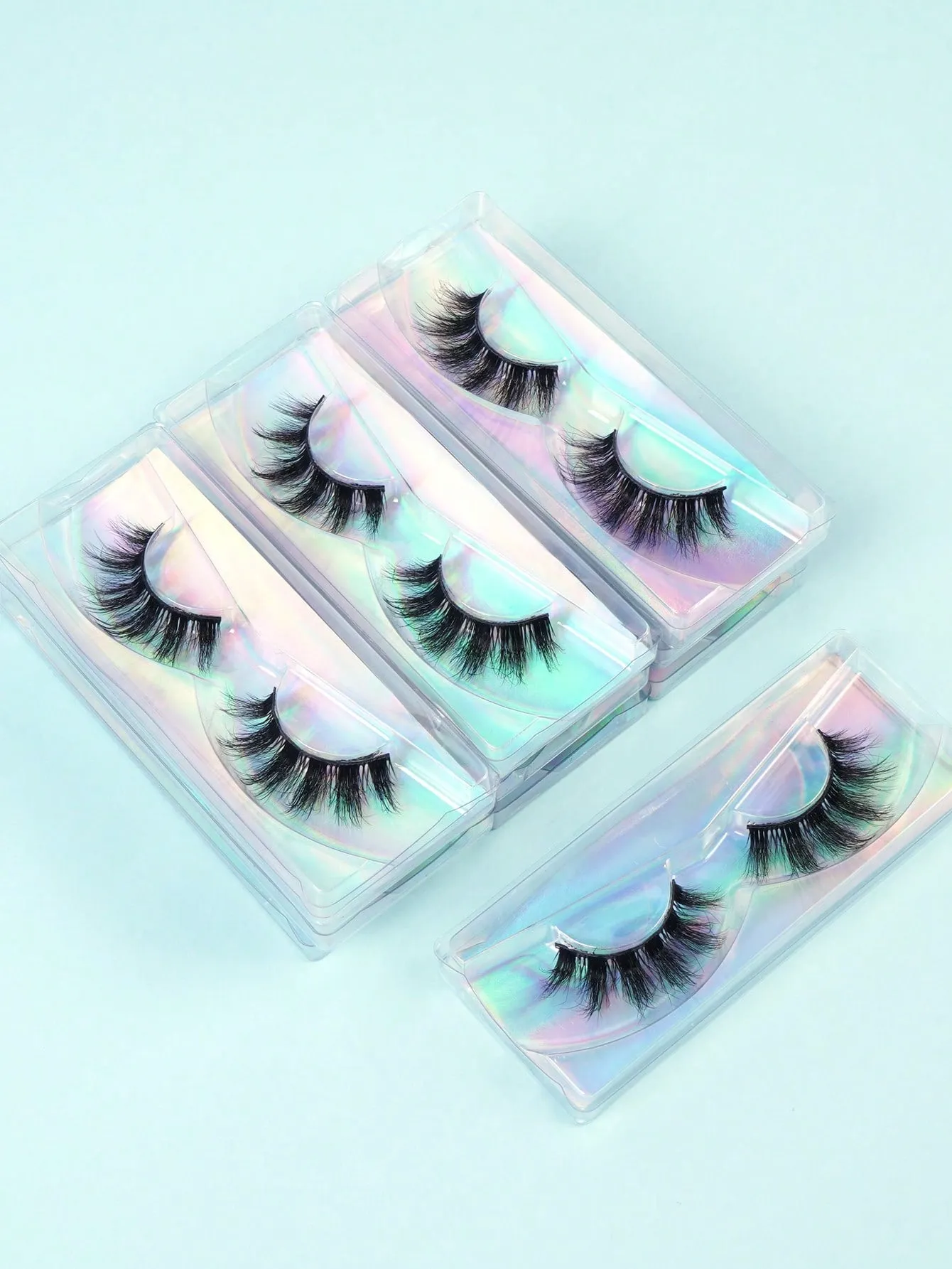 10 Pair Eyelashes Set