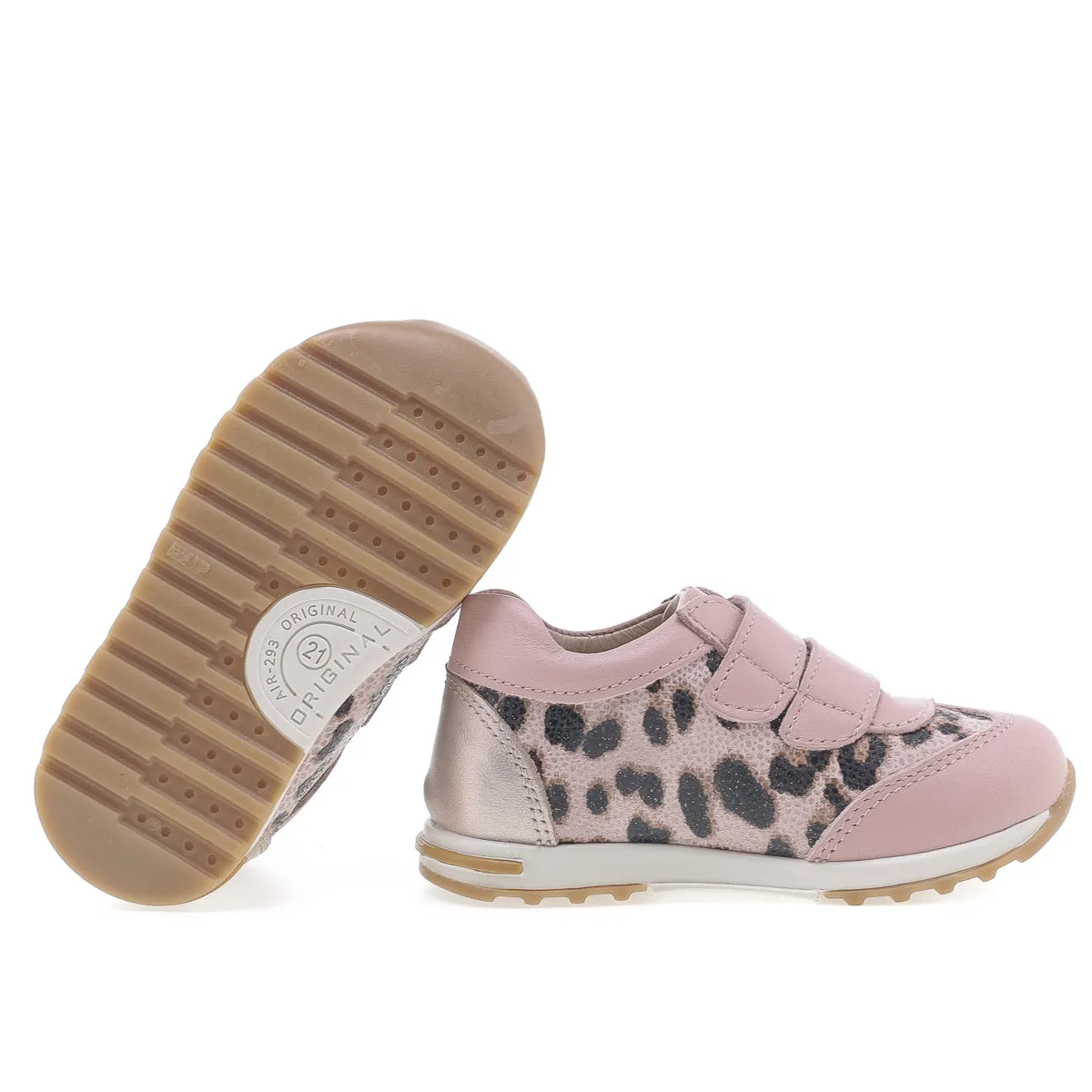 (2333C-4) Pink Panther Velcro Trainers