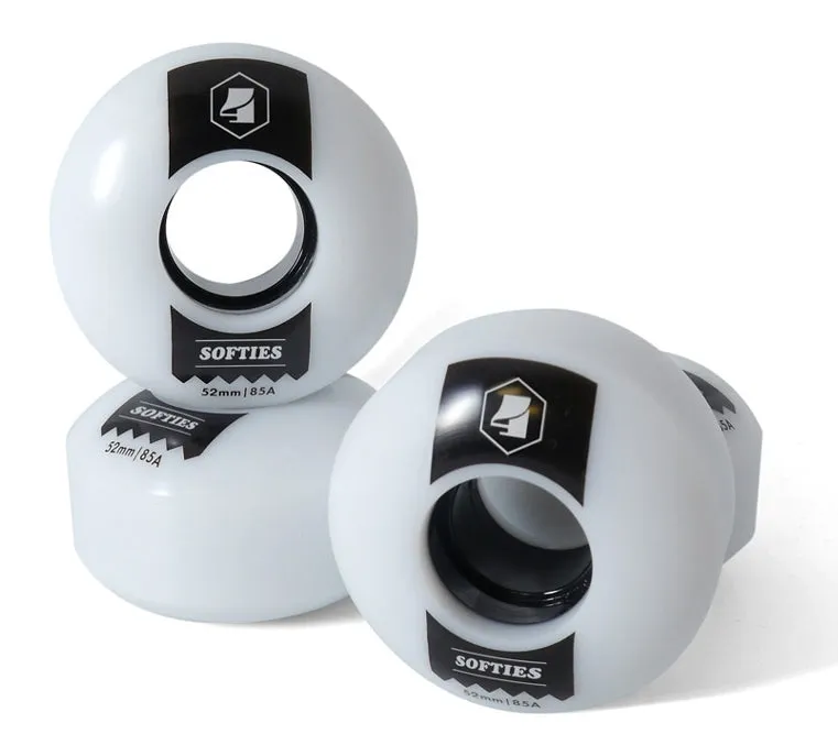 4 Skateboard Co - Softies 52MM 85A Skateboard Wheels