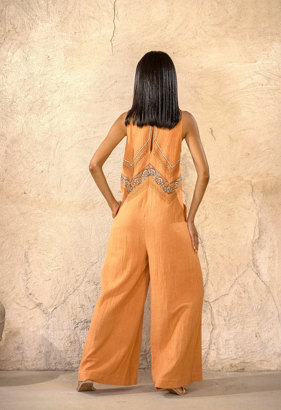 A DAY ON SAFARI - WIDE LEG JUMPSUIT