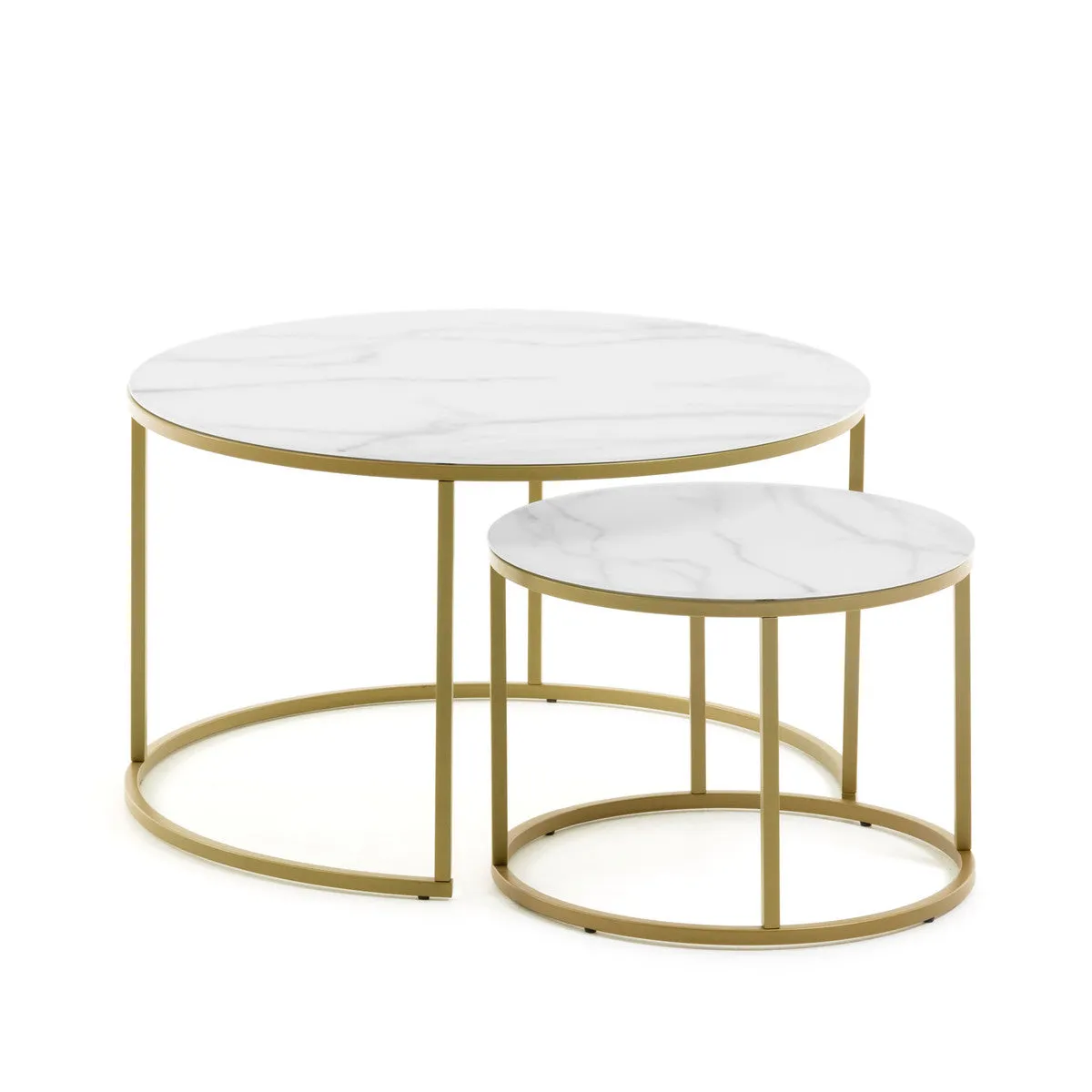 A La Forma Leonor Set of Two Table