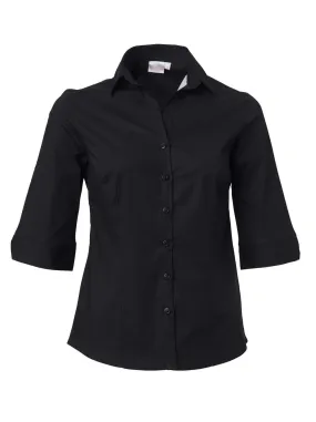 Abbey K213 3/4 Blouse - Black