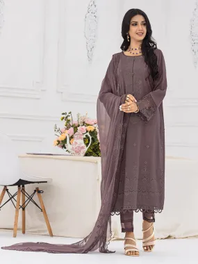 ACE Galleria Bahaar Festive Embroidered Dobby 3Pc Suit A-WU3P23-22779