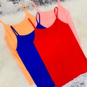 Adjustable Strap Basic Cami