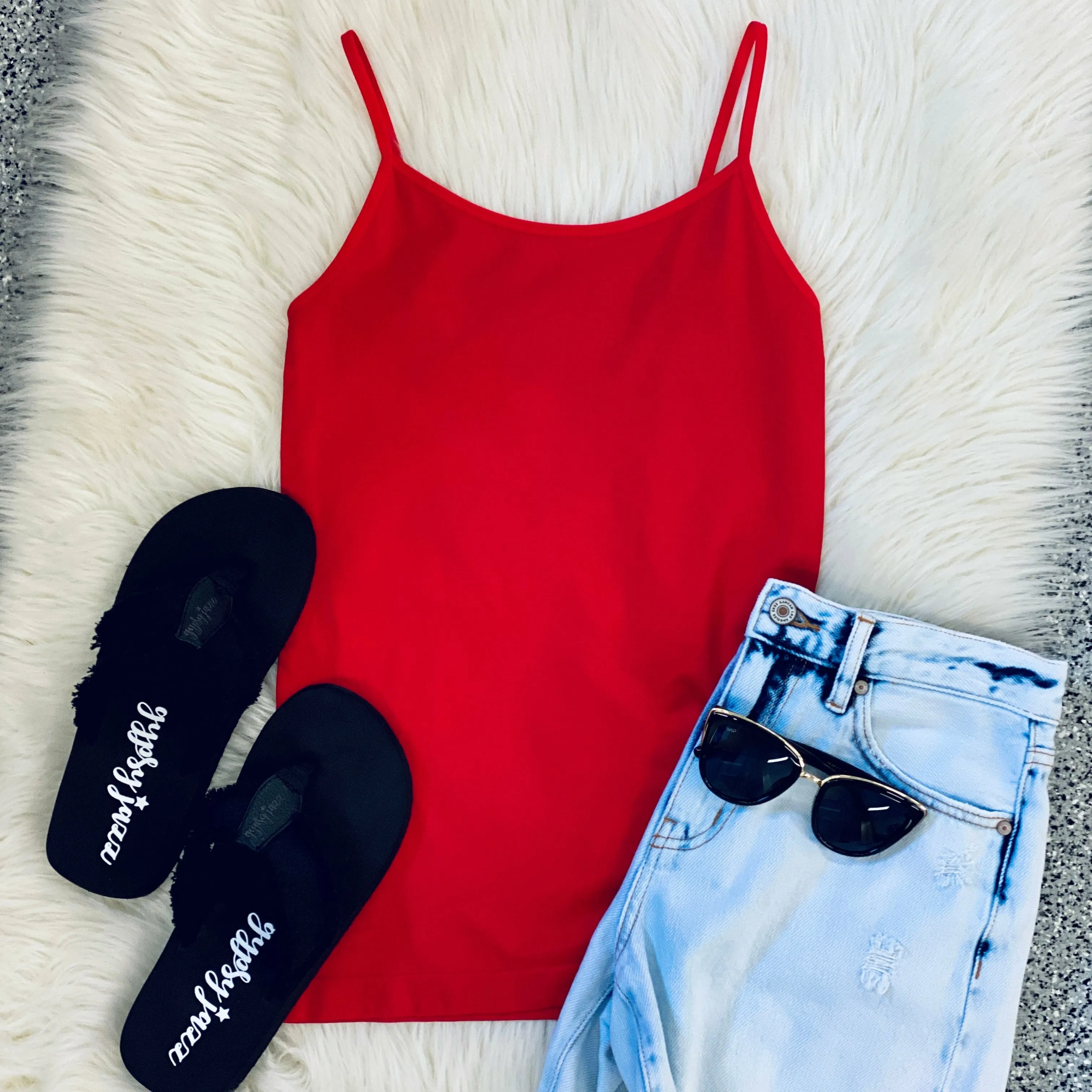 Adjustable Strap Basic Cami