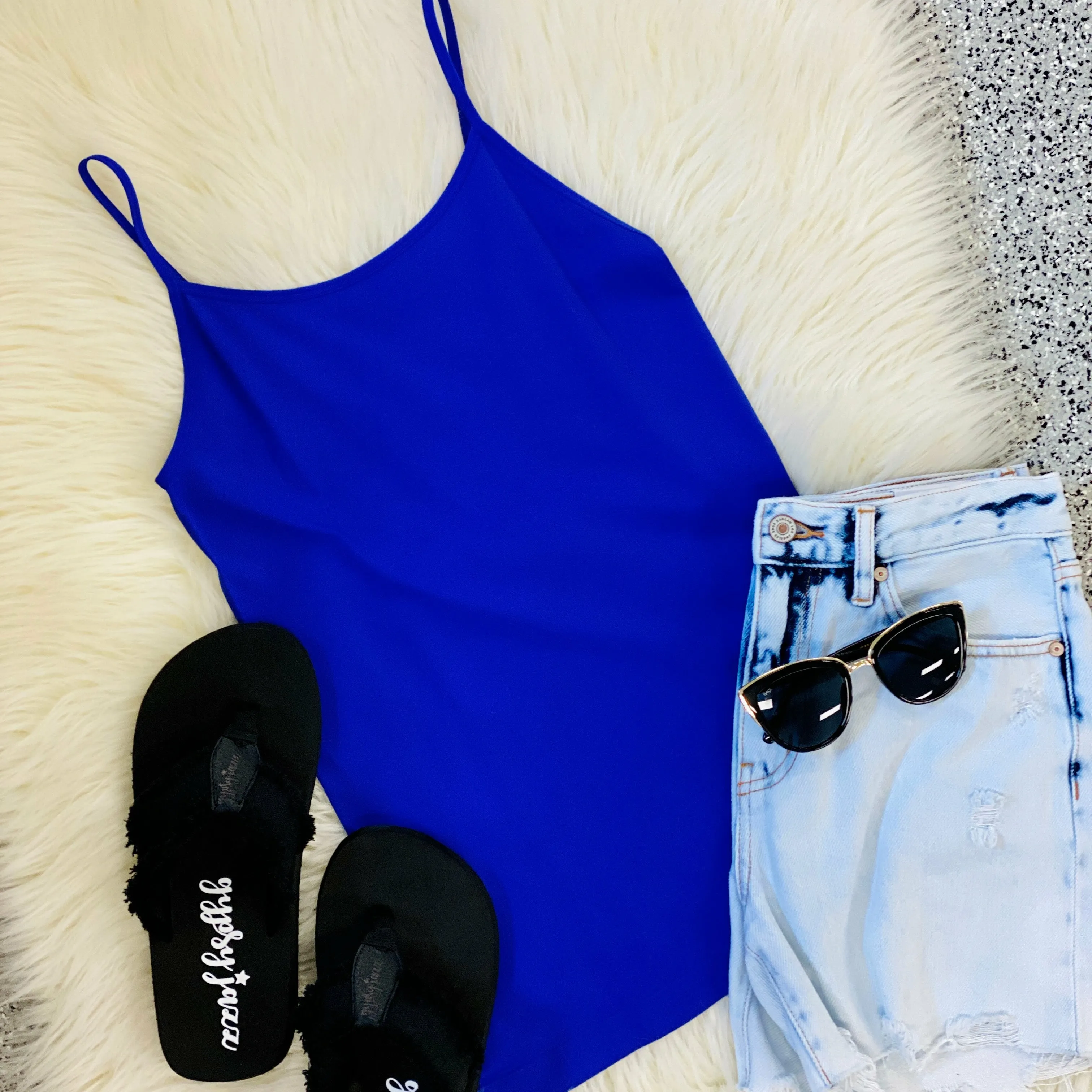 Adjustable Strap Basic Cami