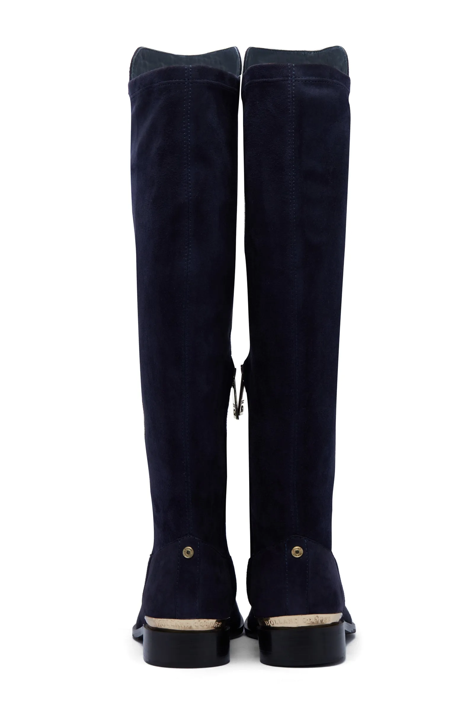 Albany Knee Boot (Ink Navy Suede)