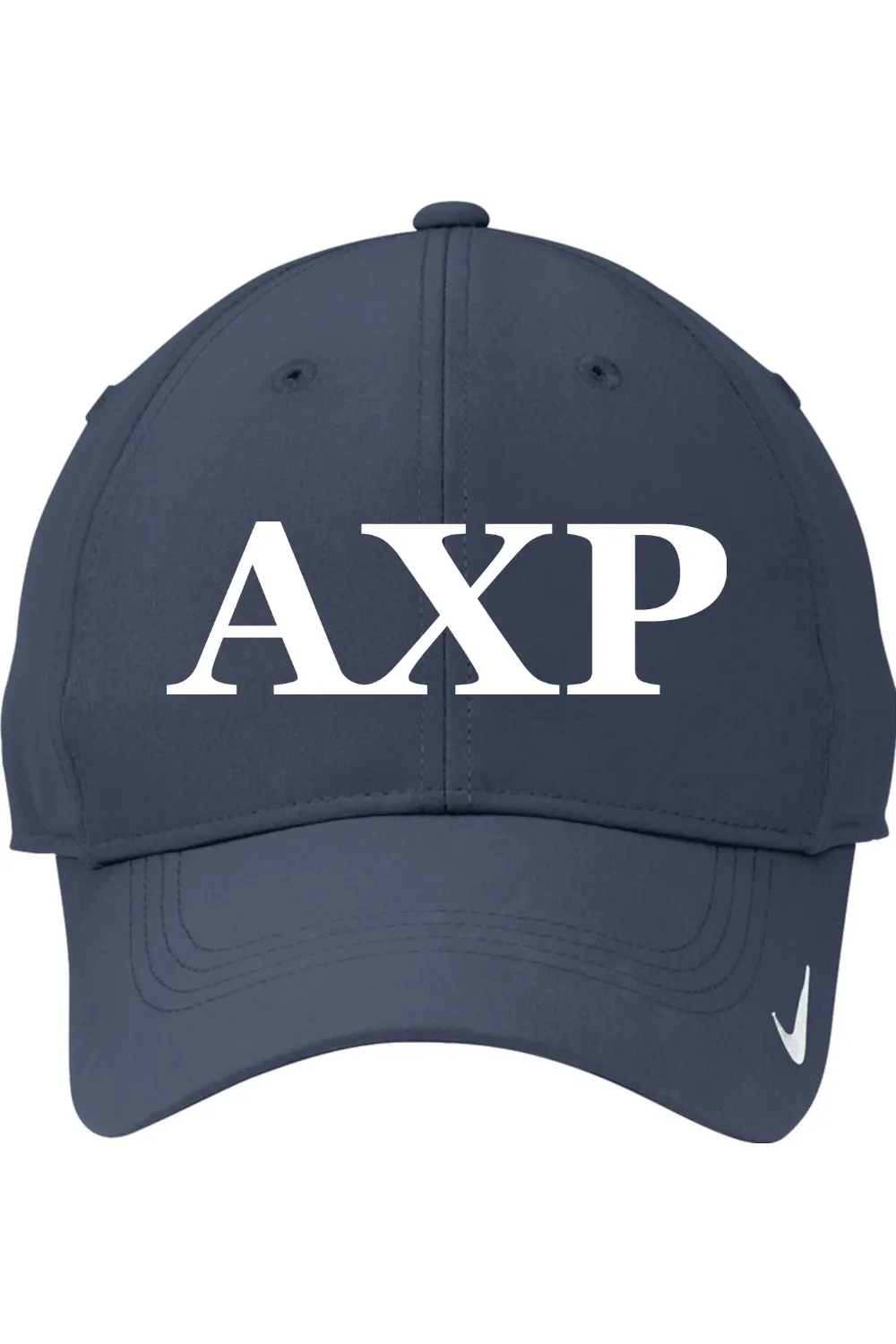 Alpha Chi Rho - Nike Swoosh Legacy 91 Cap - White Embroidered Letters