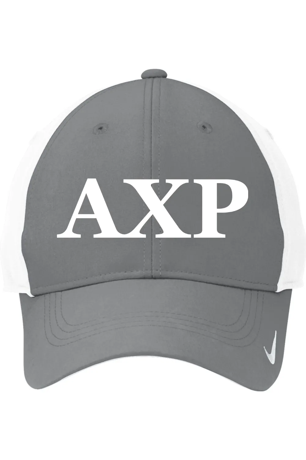 Alpha Chi Rho - Nike Swoosh Legacy 91 Cap - White Embroidered Letters