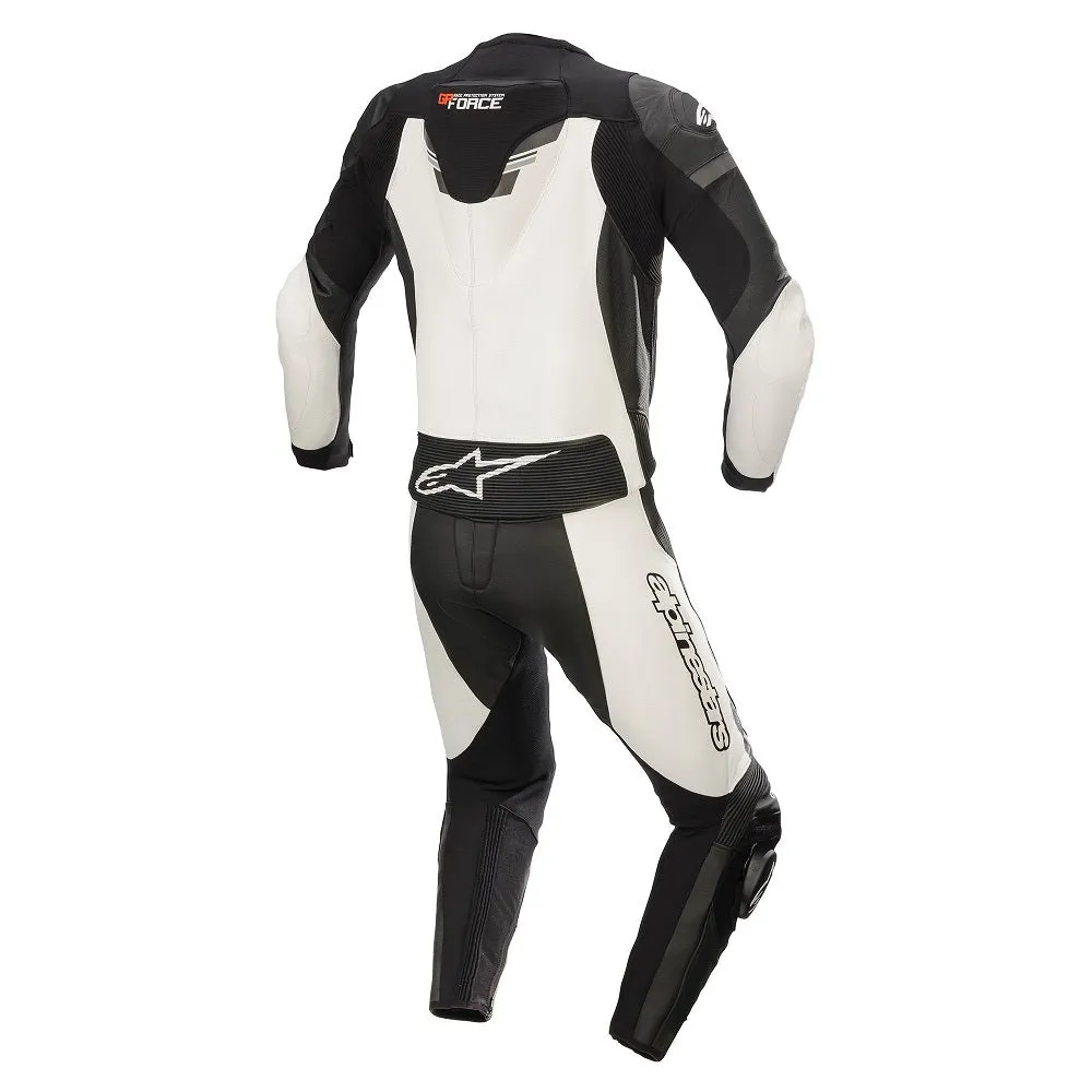 Alpinestars Gp Force Chaser Leather Suit 2 Pc Black White