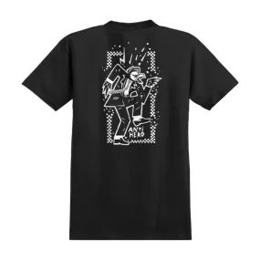 Anti Hero Rude Bwoy T-Shirt - Black/White