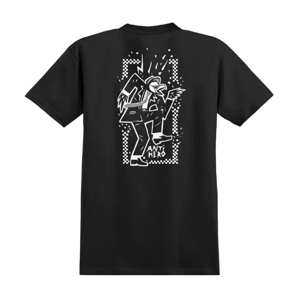 Anti Hero Rude Bwoy T-Shirt - Black/White