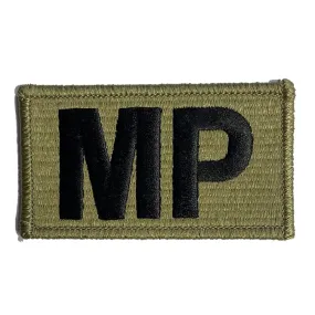 Army Brassard Patch on Hook Backing - MP