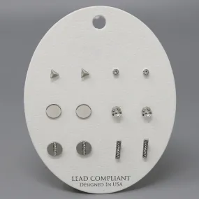 Assorted Stud Earring Set