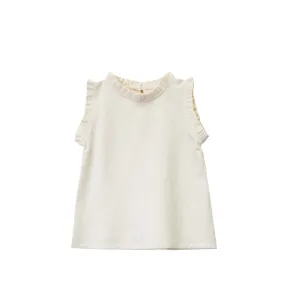 Baby Ruffle Neck Blouse