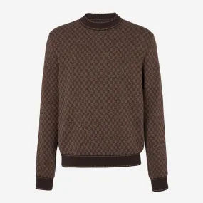 Balmain Mini Monogram Knit Sweater