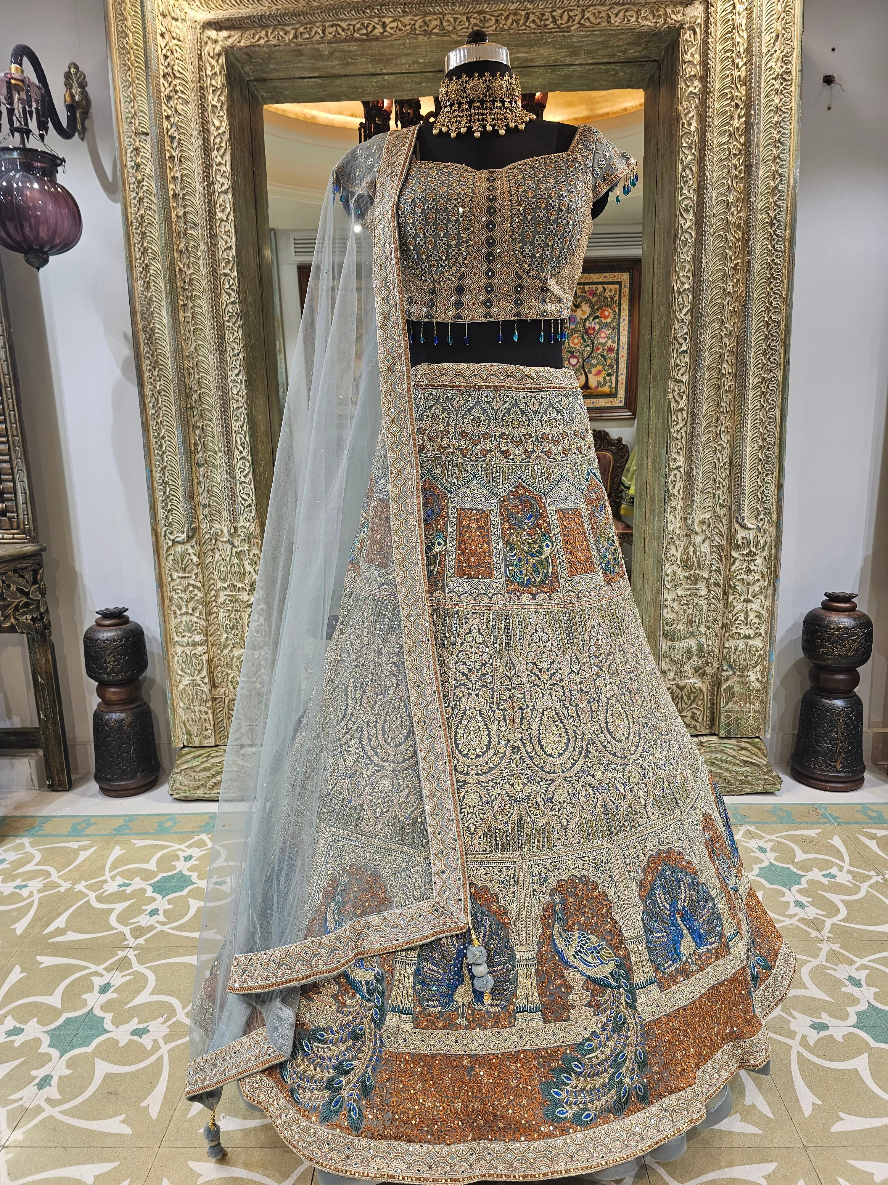 Beautiful Embroidered Lehenga Choli