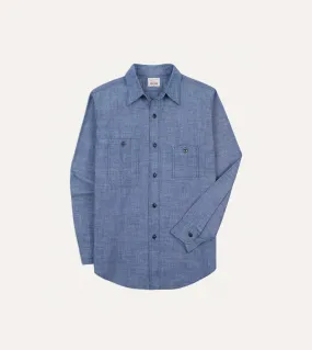 Big Yank '1942' Indigo Chambray Shirt