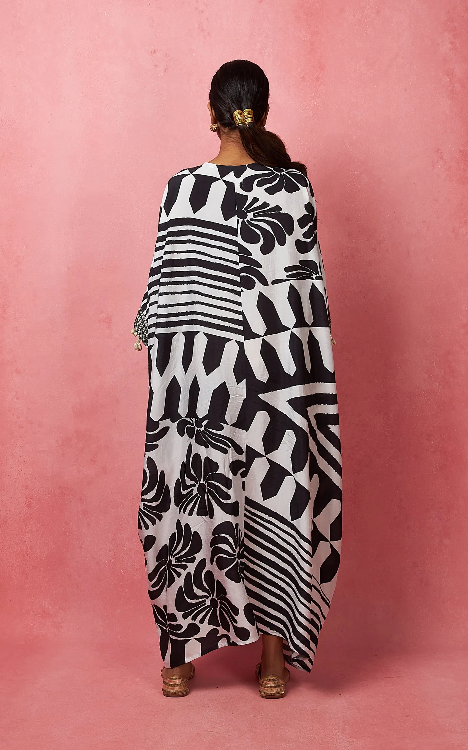 Black & White Kaftan