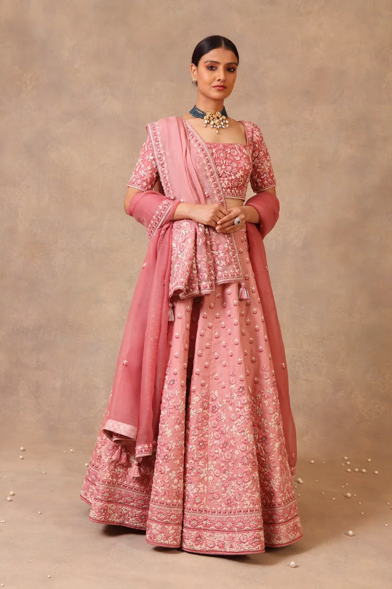 Blush pink lehenga set