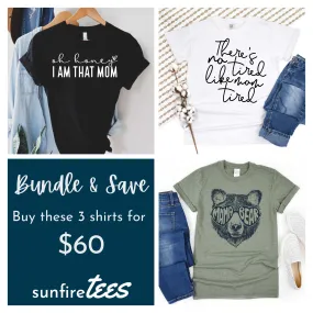 Buy 3 Shirts for $60 - Mama