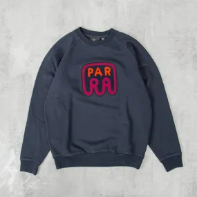 By Parra Fast Food Crew Sweatshirt - Navy Blue