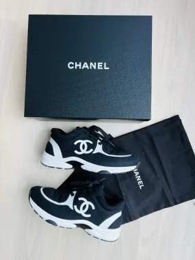 Chanel CC Neoprene Sneakers