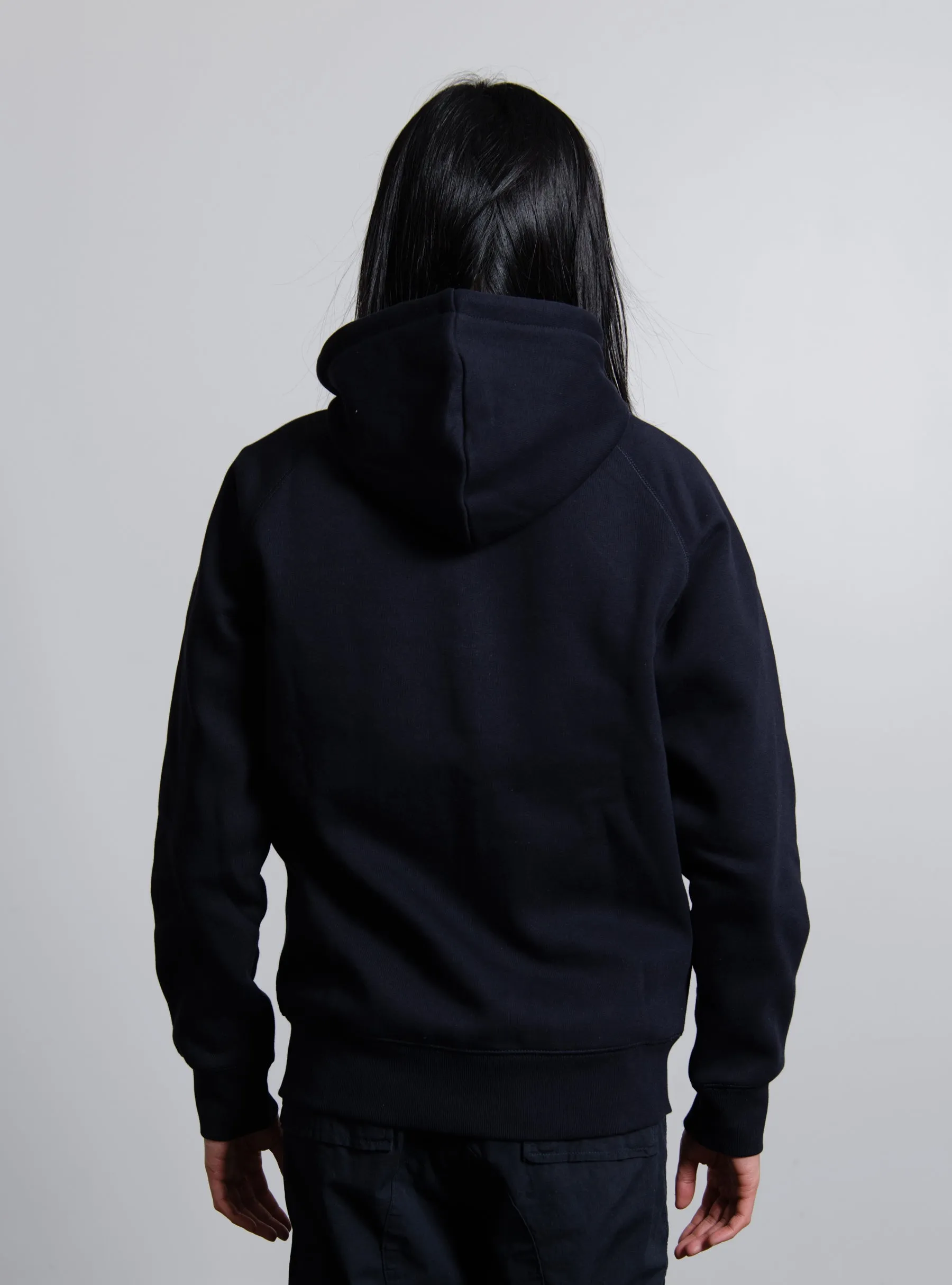 Chase Zip Hoodie Dark Navy