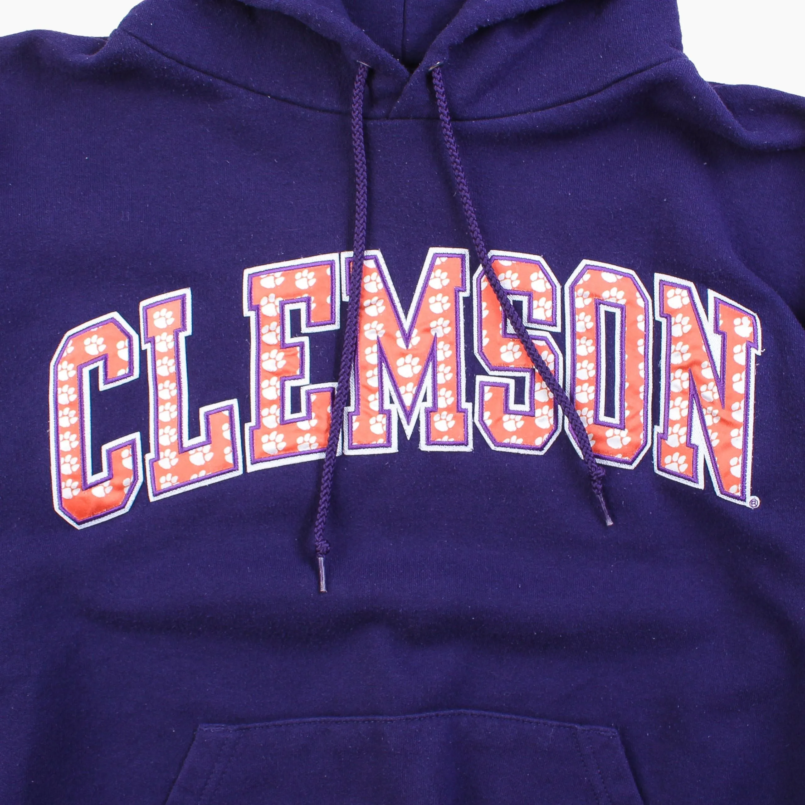 'Clemson' Champion Hooded Sweatshirt