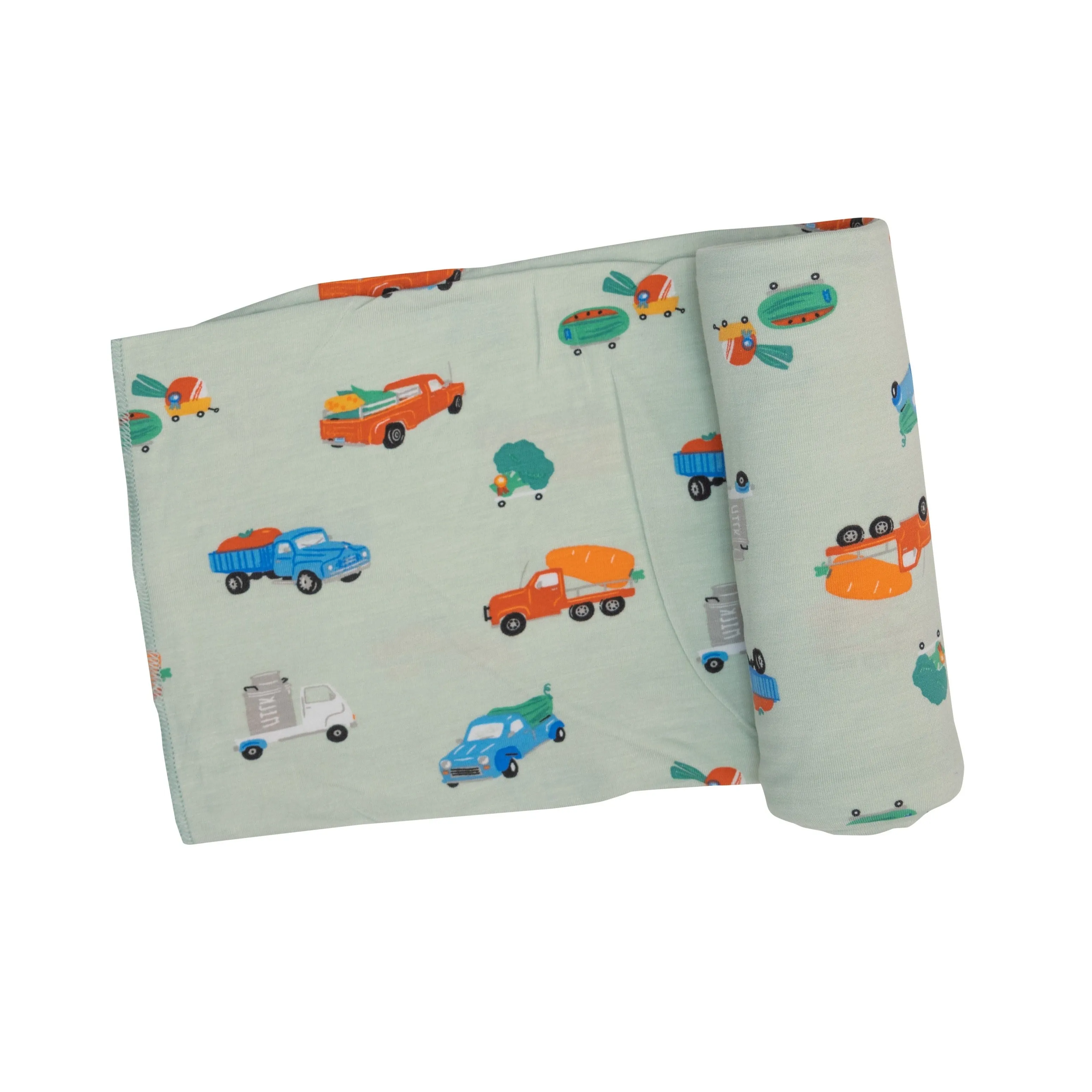 County Fair Winner Trucks - Swaddle Blanket