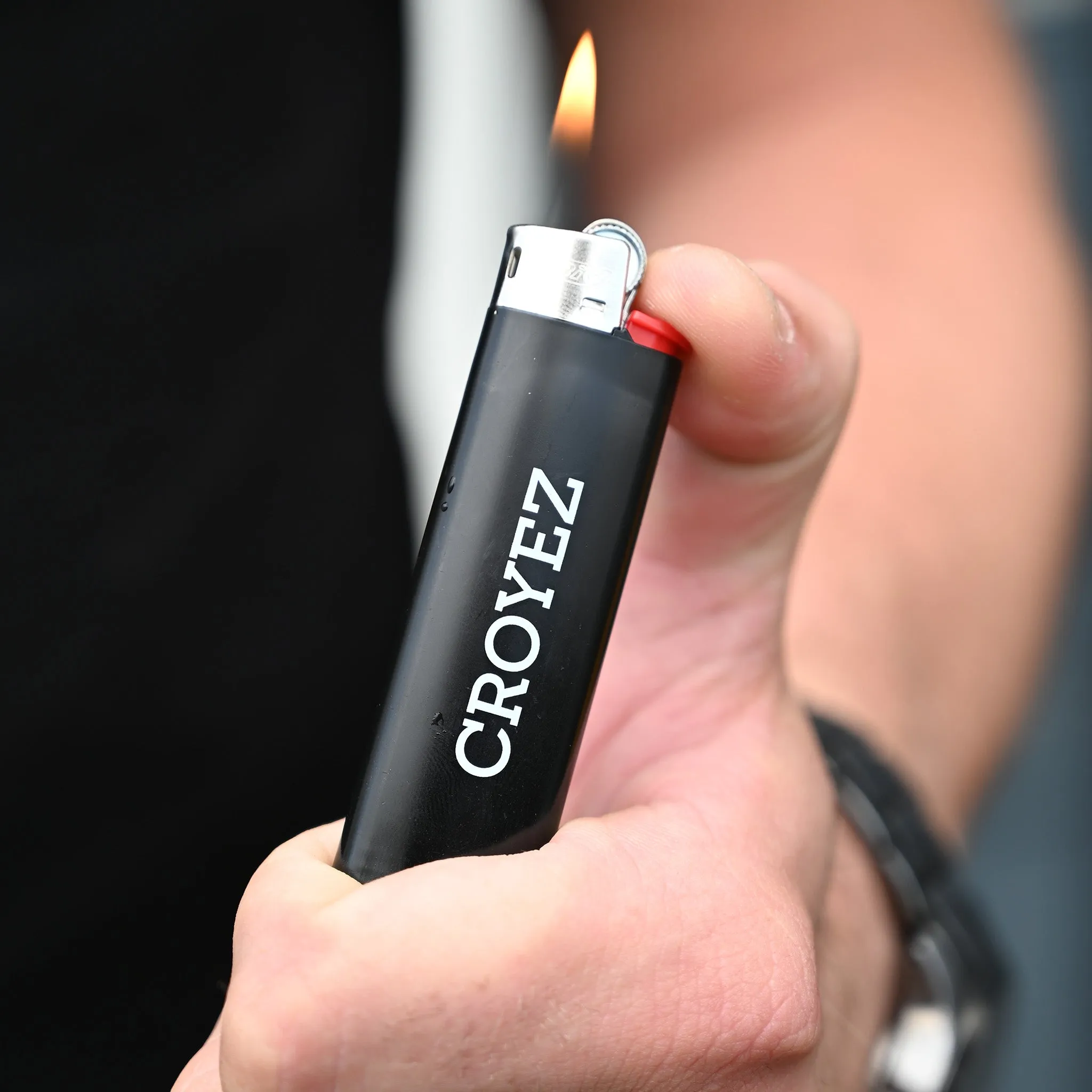 CROYEZ LOGO LIGHTER 5 PACK - BLACK/WHITE