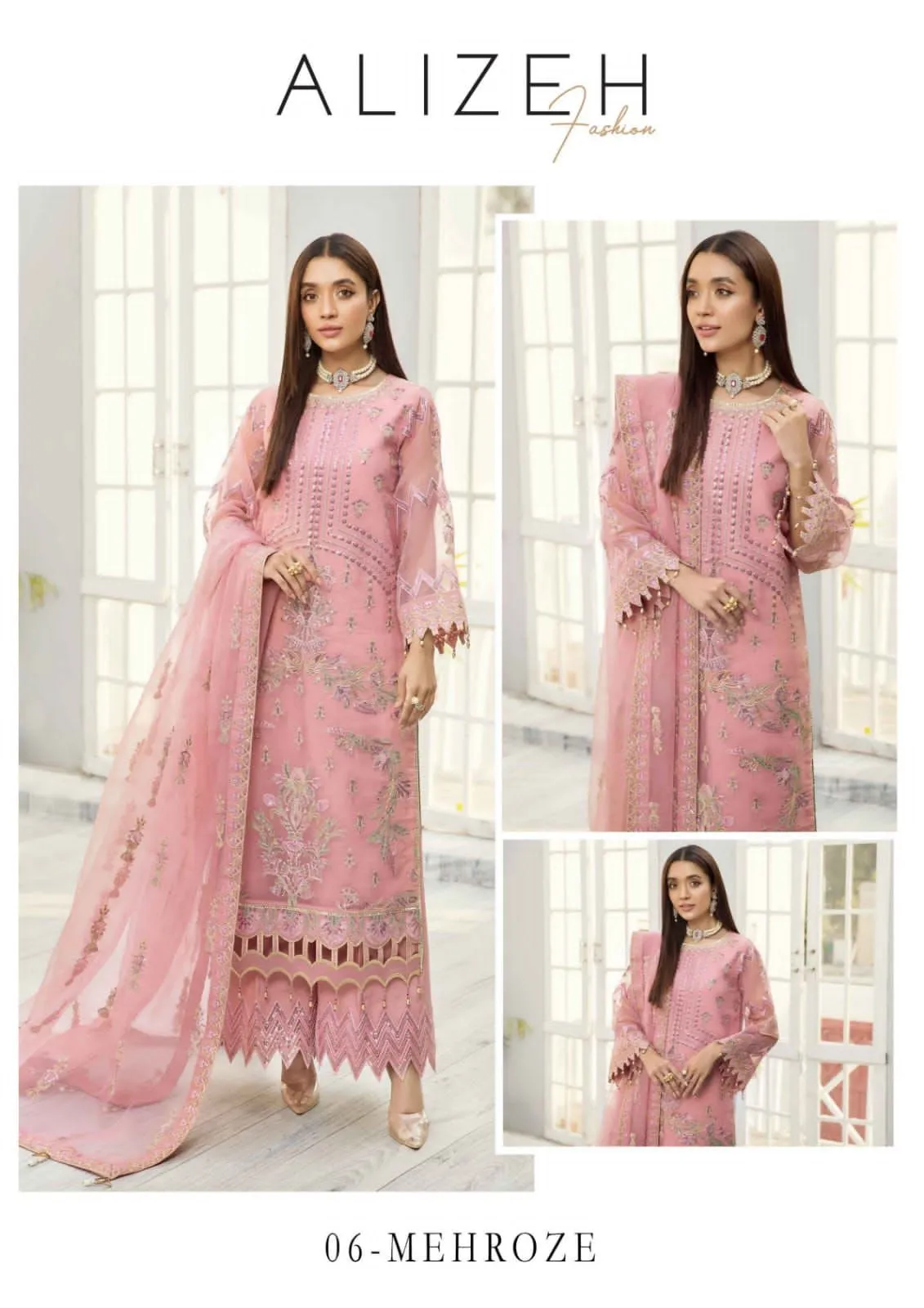 D06 MEHROZE - ALIZEH FORMALS CHIFFON