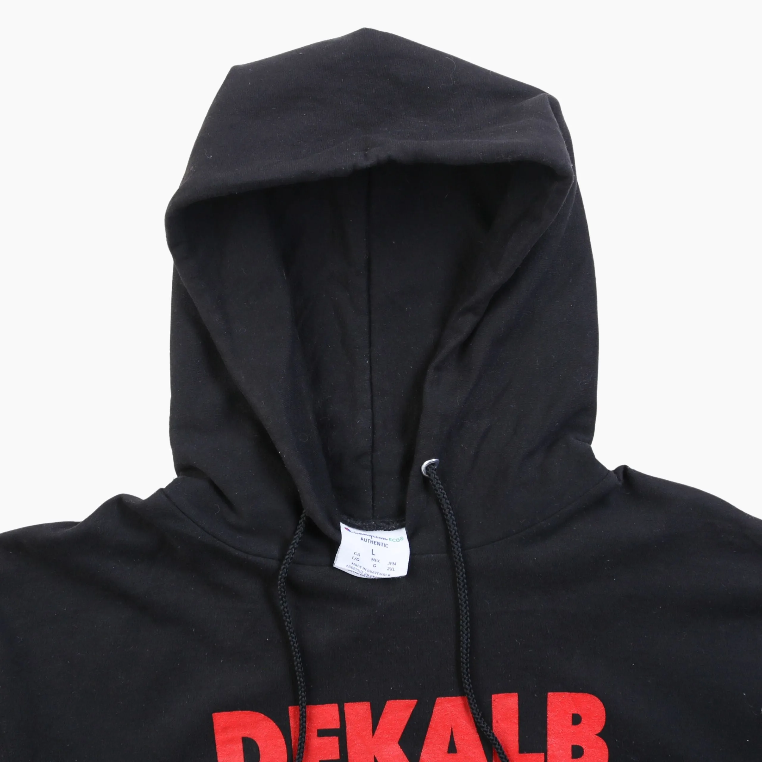 'DEKALB' Champion Hooded Sweatshirt