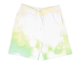 DREAMLAND TIE DYE SWEAT SHORTS YELLOW - D2302B0787