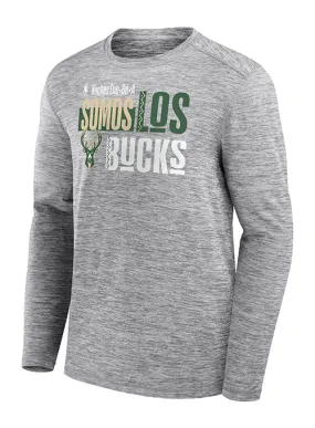 Fanatics On-Court Noches 2024 Long Sleeve Warmup T-Shirt