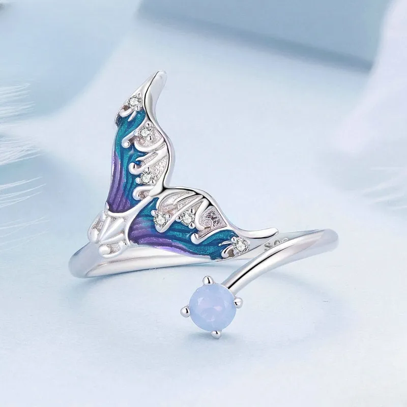 Fantasy Mermaid Tail Plain Ring