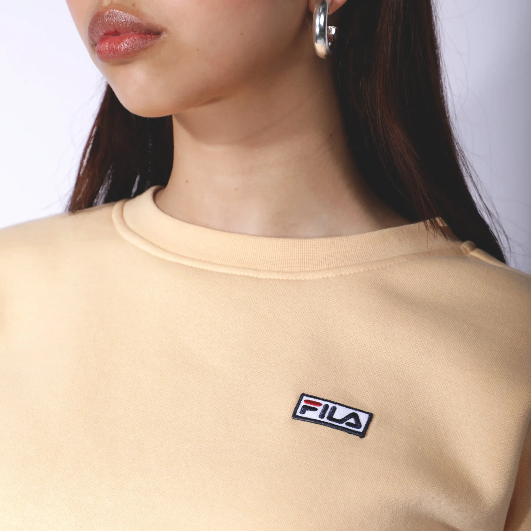 Fila Classic Crewneck Stina Sweatshirt Sweater - Peach