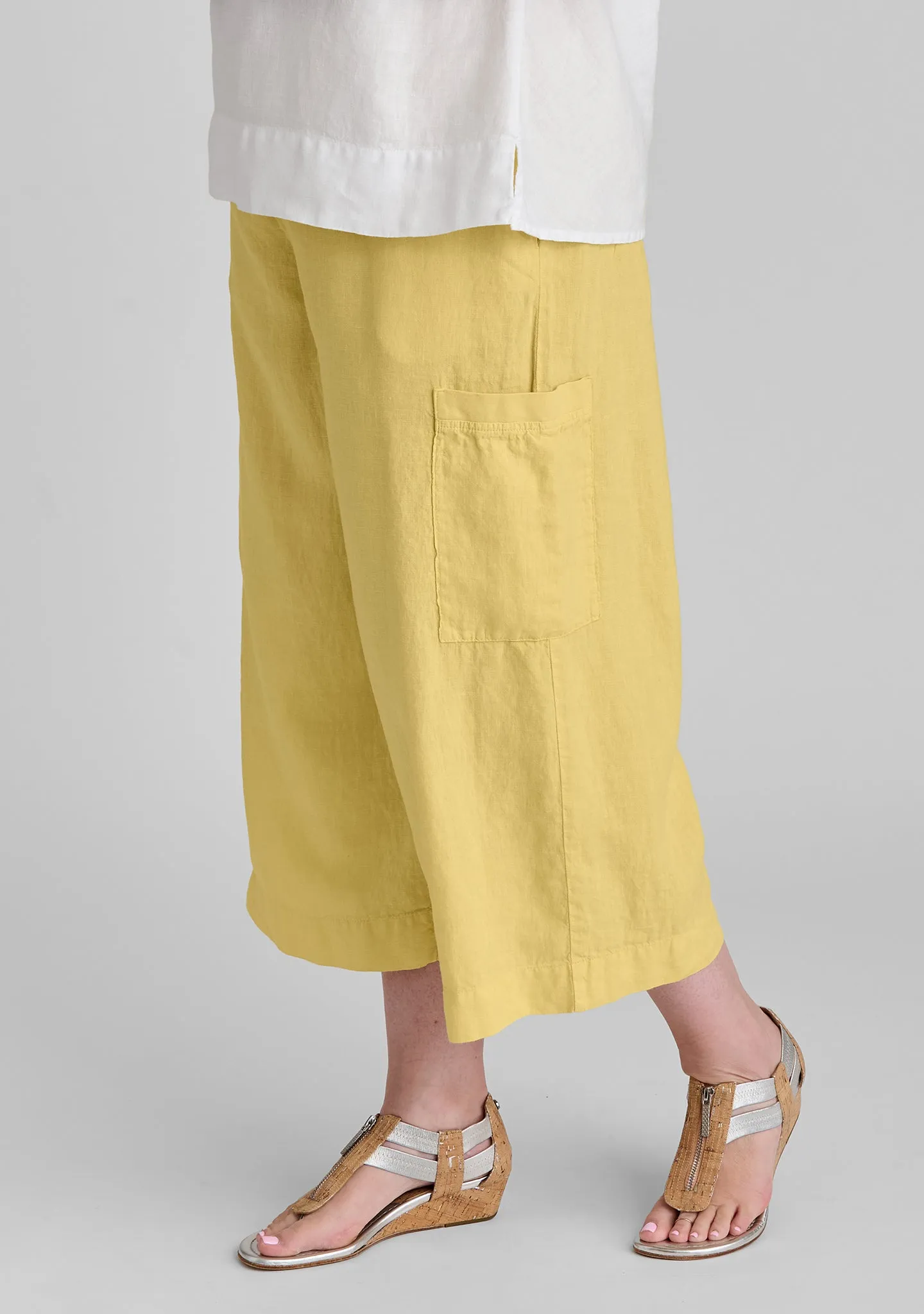 Full Time Pant - Linen Drawstring Pants