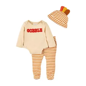 Gobble 3 PC Set - 6-9months