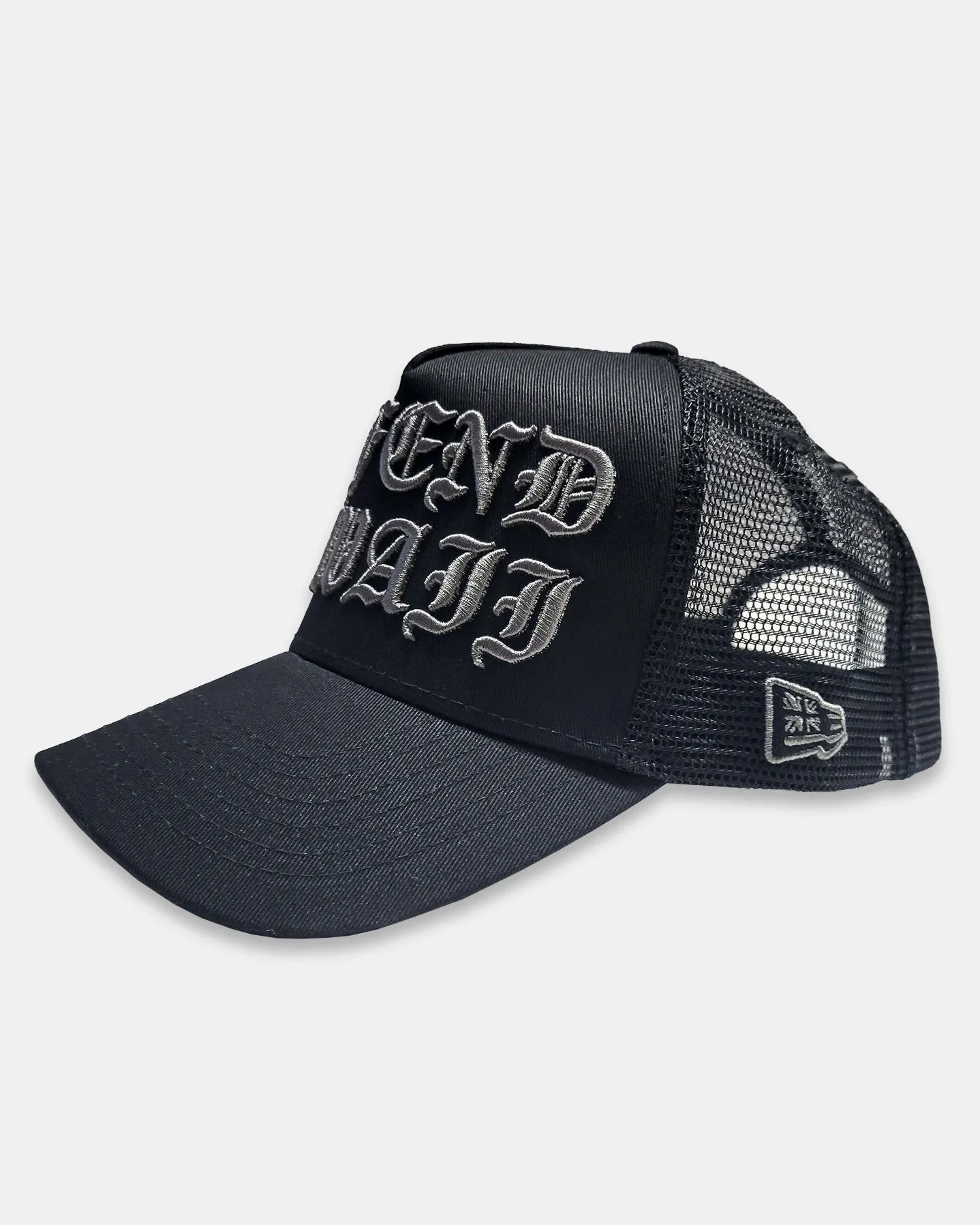 HAWAI'I KINE TINGS Black/Gray Trucker