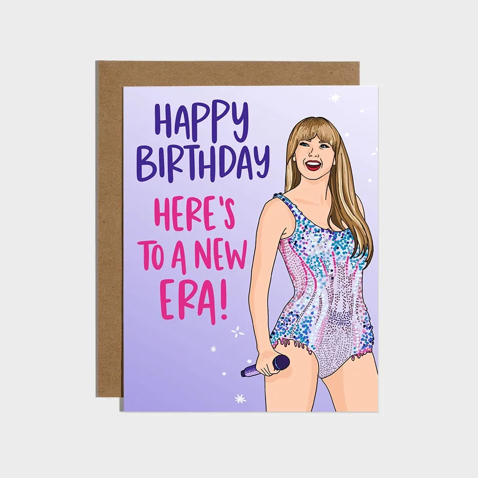 'Here's To A New Era' Birthday Card