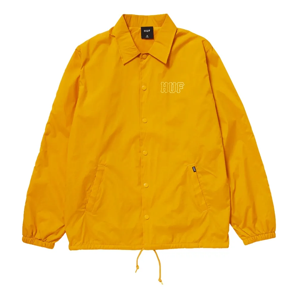 HUF HUF SET H COACHES JACKET-GOLD