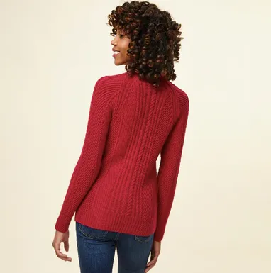 Krimson Klover Lydia Mockneck Sweater