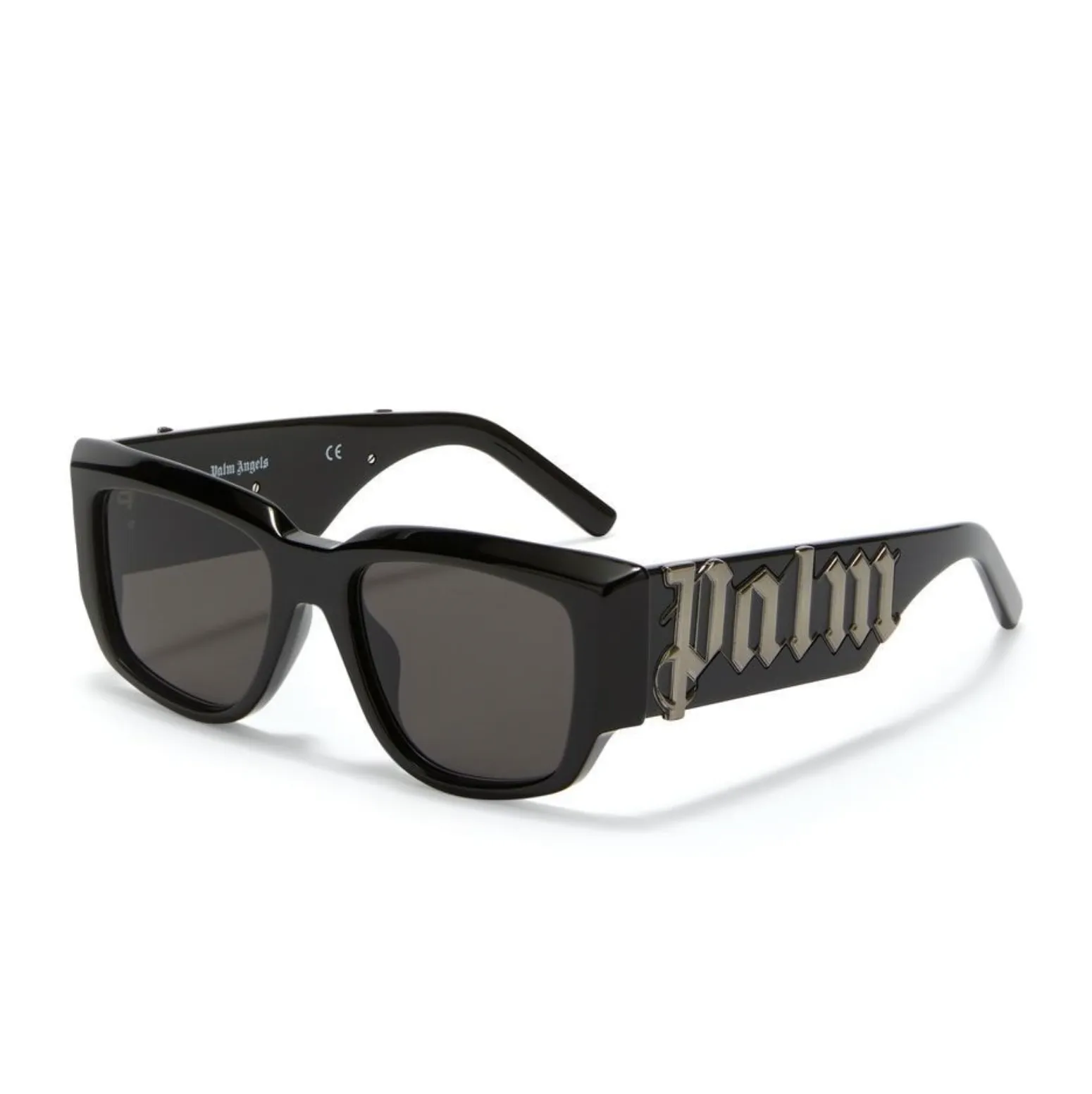 LAGUNA SQUARE-FRAME SUNGLASSES - BLACK