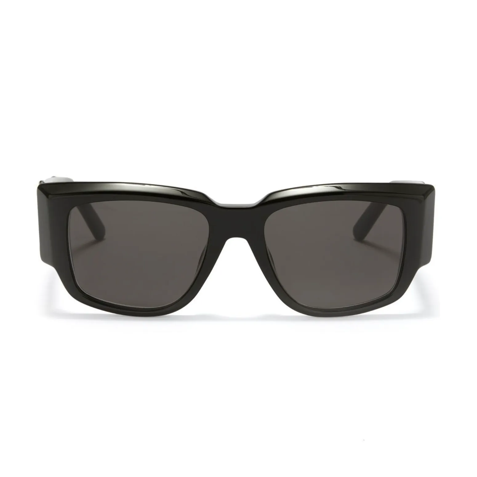 LAGUNA SQUARE-FRAME SUNGLASSES - BLACK