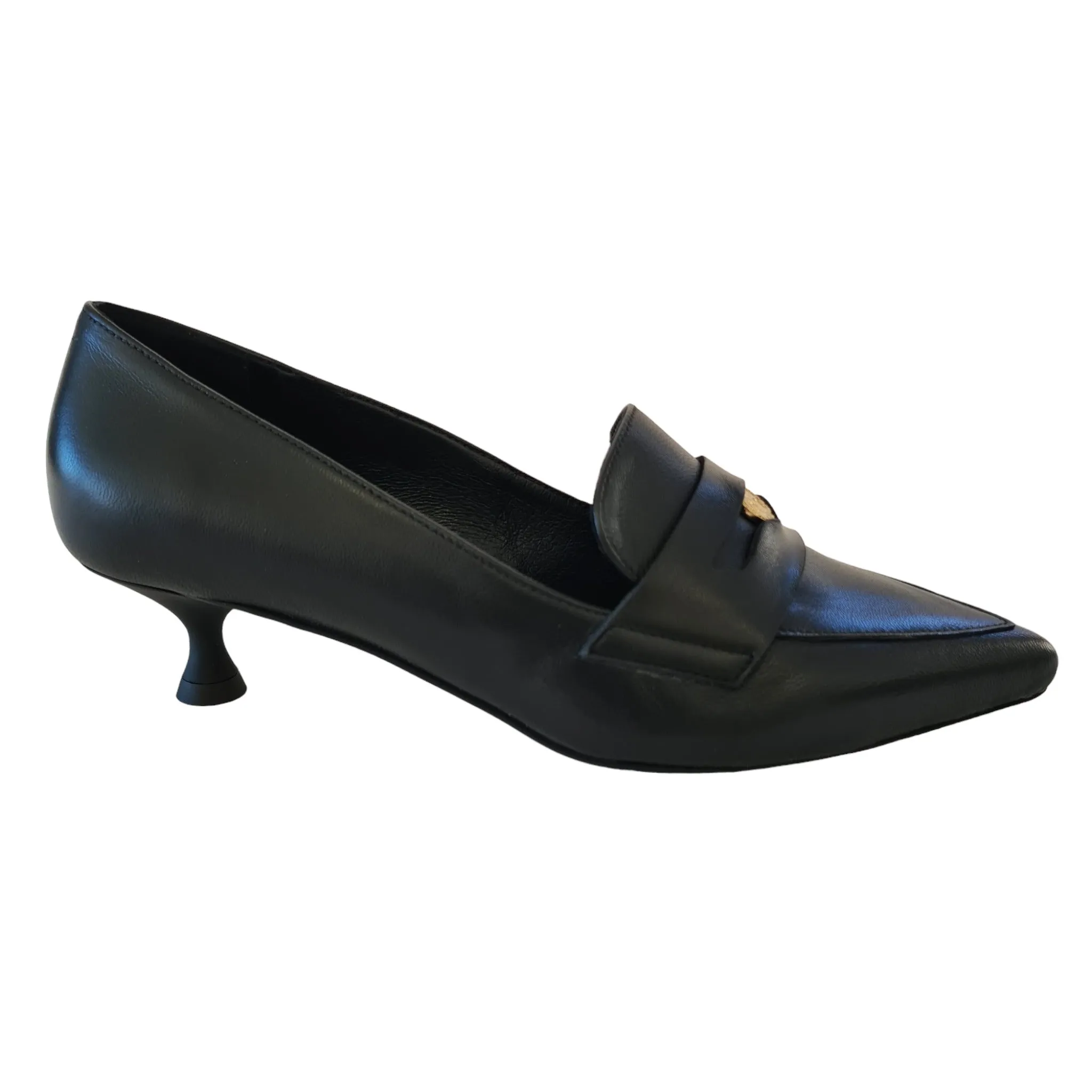 Les Poèmes Mocassino Donna Pelle Black rif. 806